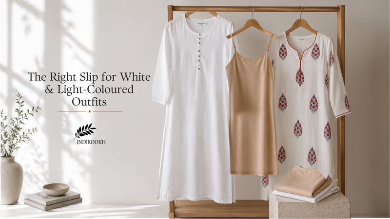 The Right Slip for White and Light Coloured Outfits