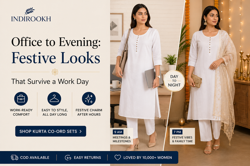 Office to Evening: Festive Looks That Survive a Work Day