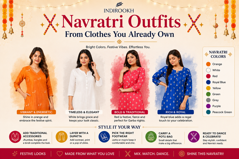 Navratri Outfits From Clothes You Already Own