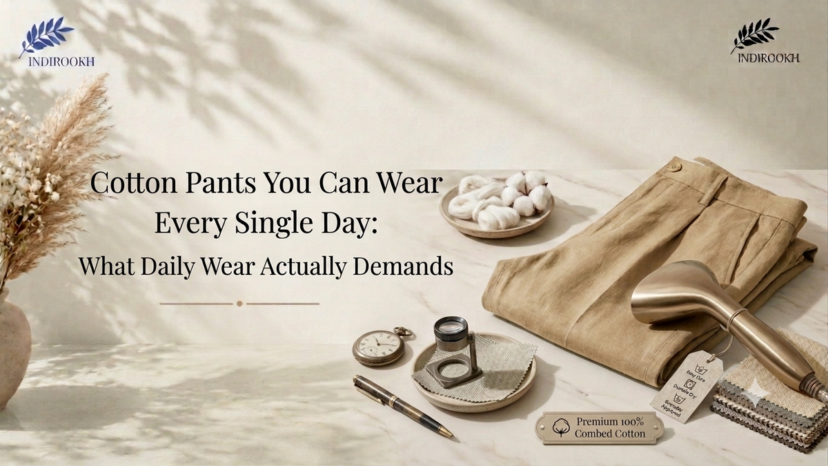 Cotton Pants You Can Wear Every Single Day: What Daily Wear Actually Demands