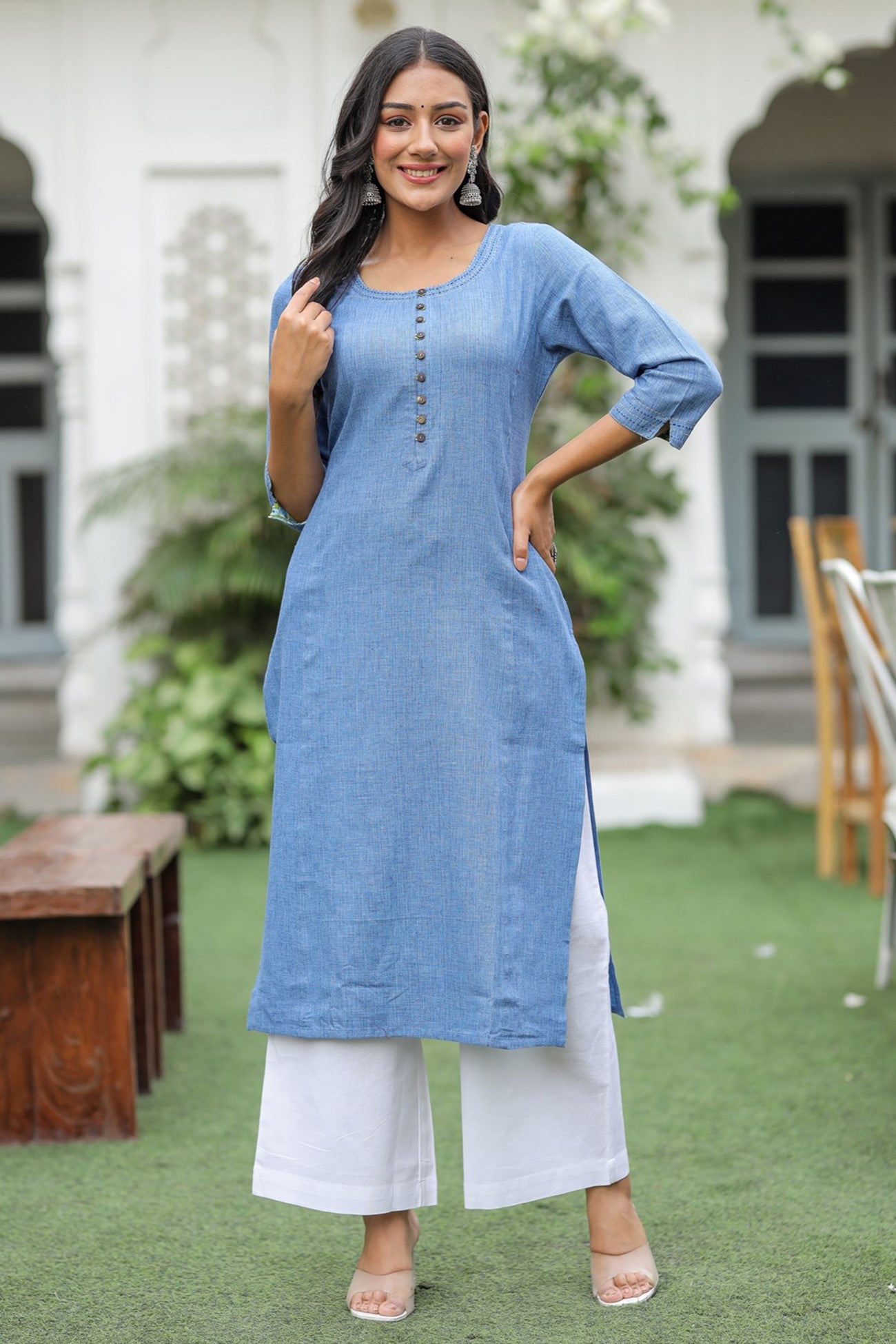 Handloom kurti designs sale