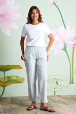Printed Cotton Lounge Pajama in Relaxed Fit