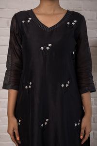 Chanderi Kurta with Embroidery