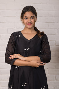 Chanderi Kurta with Embroidery