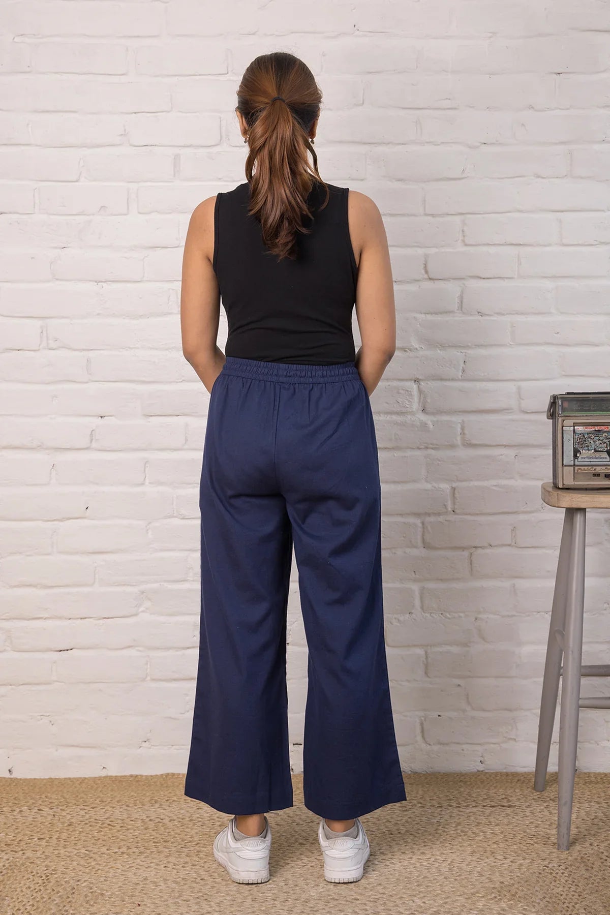 Linen-Cotton Culottes