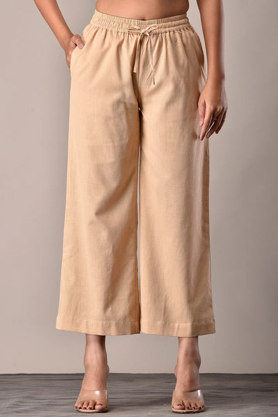 Linen-Cotton Culottes