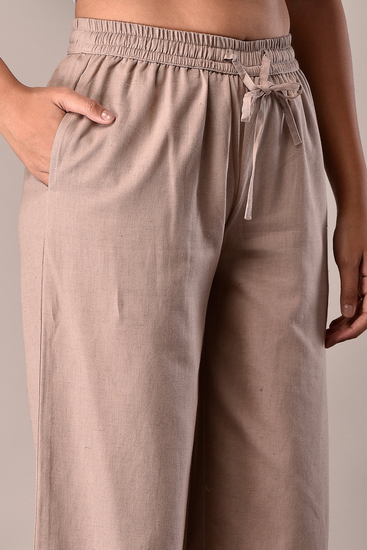 Linen-Cotton Culottes
