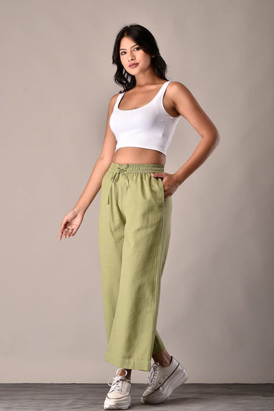 Linen-Cotton Culottes