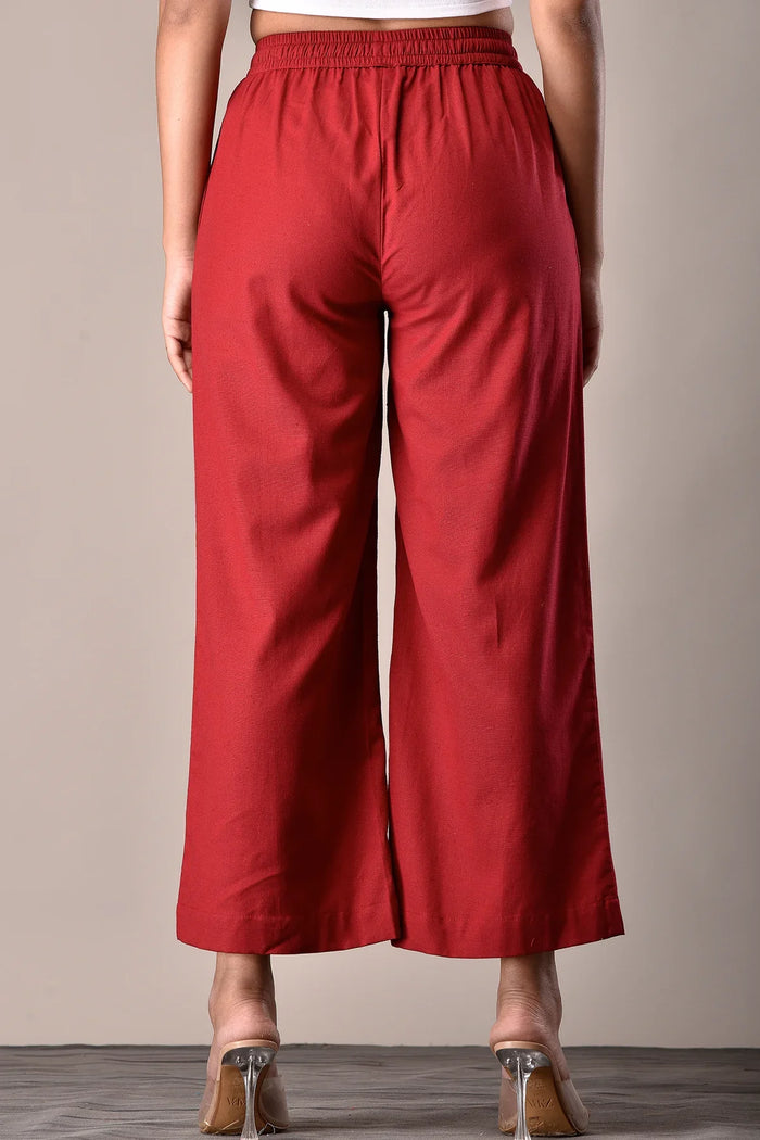 Linen-Cotton Culottes