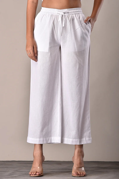 Linen-Cotton Culottes