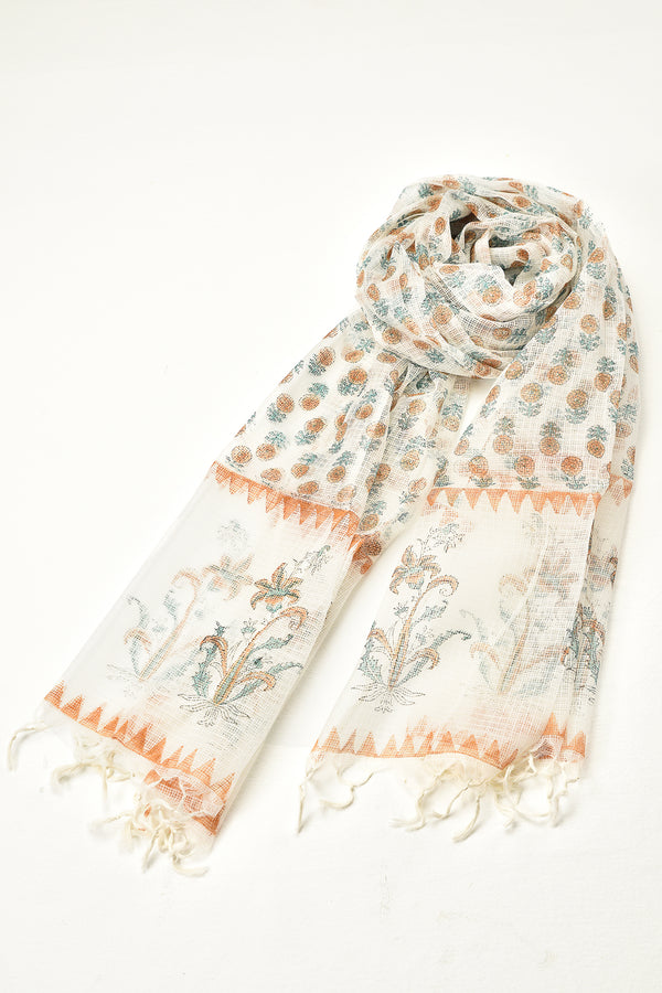 Kota Dupatta Orange