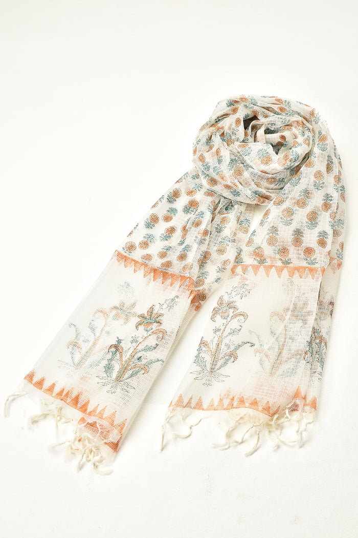 Kota Dupatta Orange