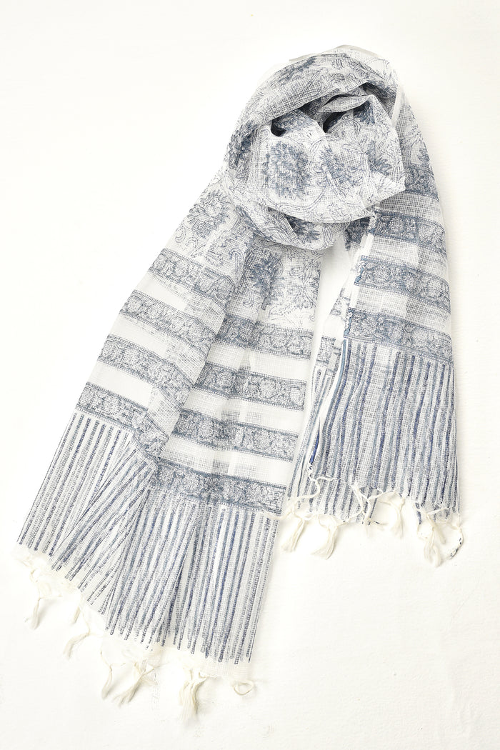 Kota Dupatta Blue