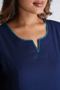 Linen-Cotton Dress
