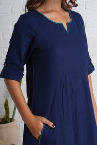 Linen-Cotton Dress