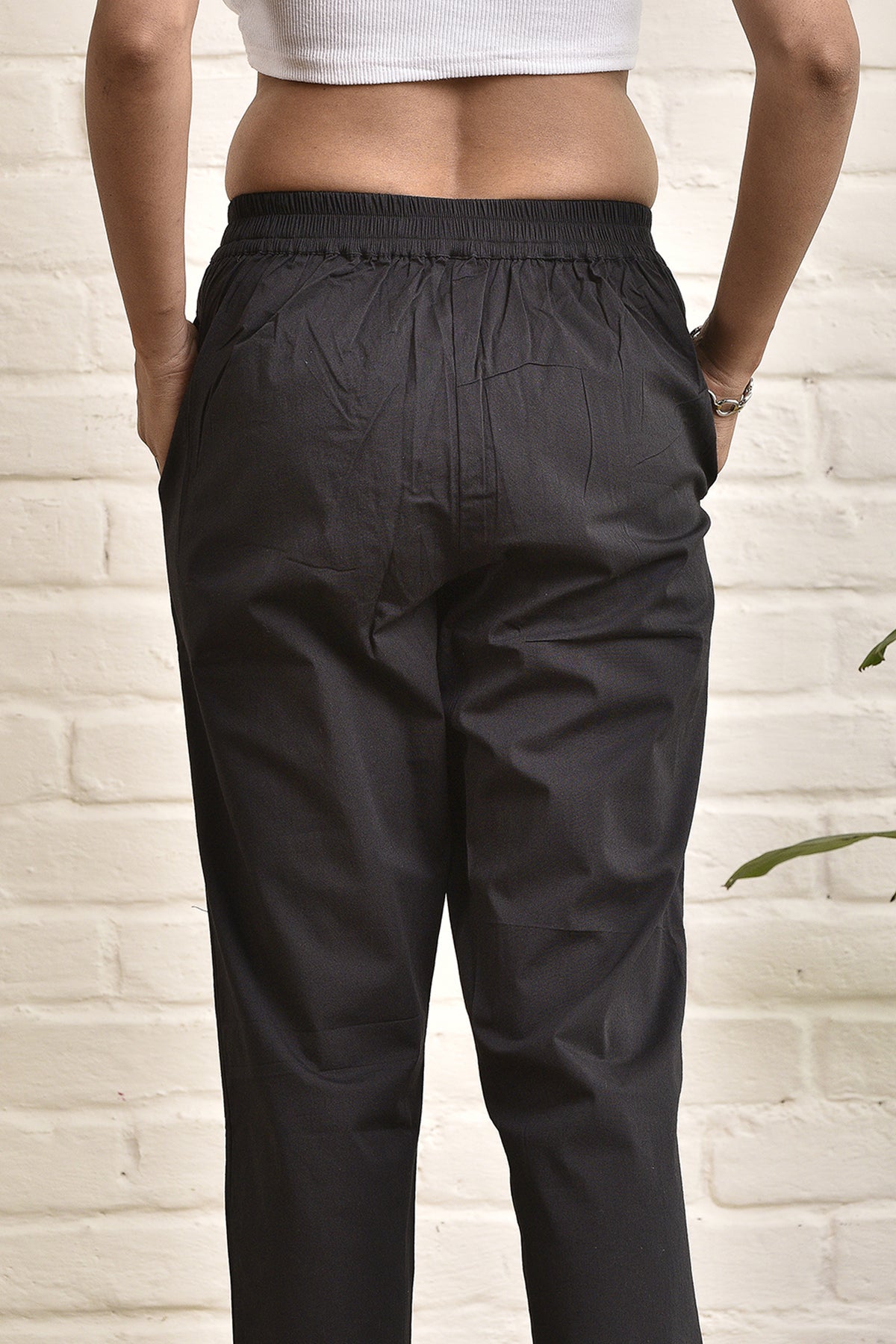 Straight Fit Stretchable Pant