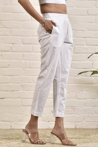 Straight Fit Stretchable Pant