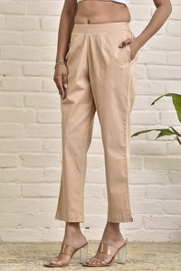 Straight Fit Stretchable Pant