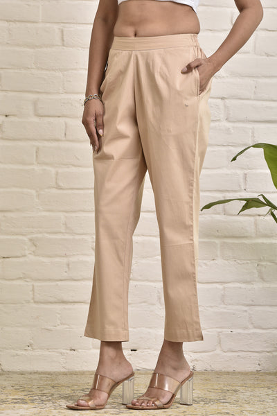 Straight Fit Stretchable Pant