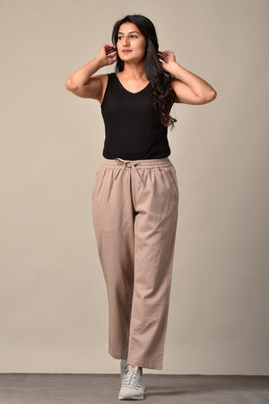 Linen-Cotton Pants