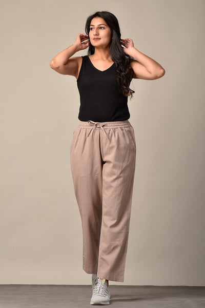 Linen-Cotton Pants