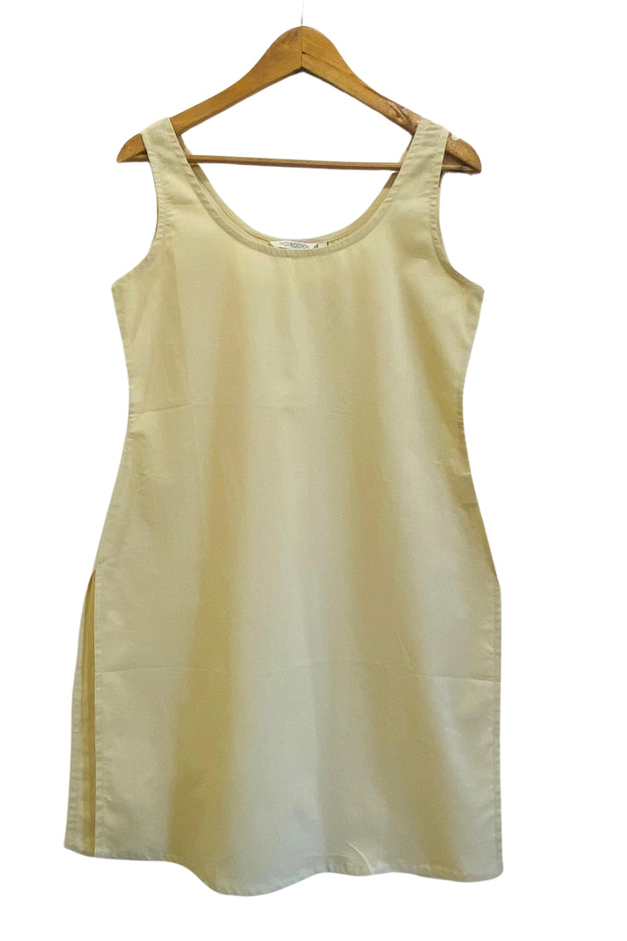 KURTA SLIP IN BEIGE