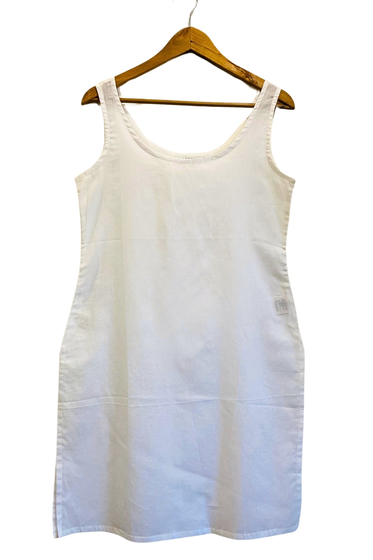 Kurta Slip in Cotton Voile Off White