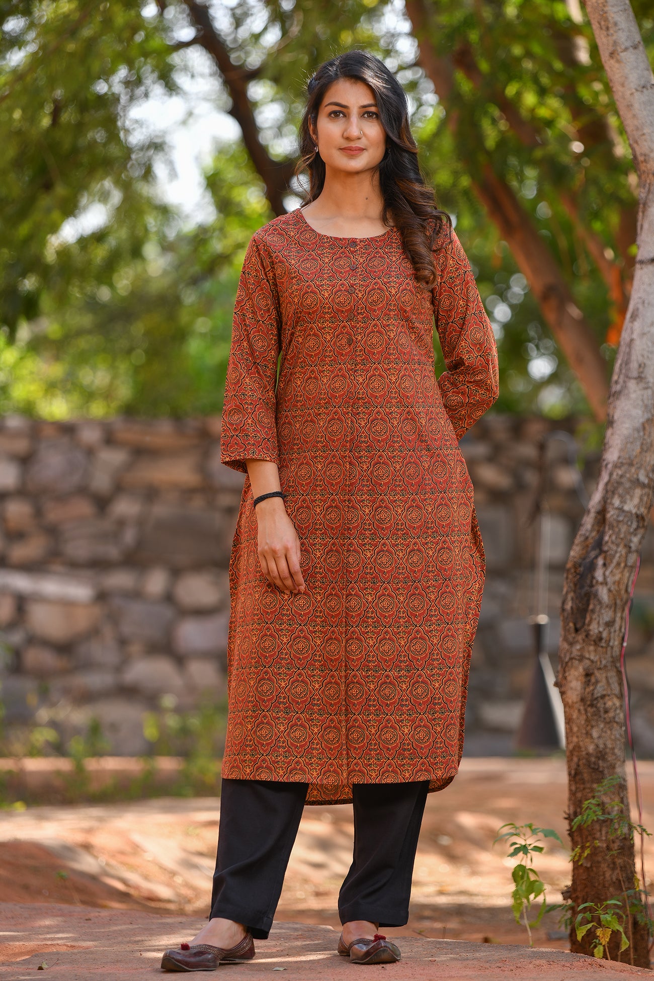 Long on sale straight kurta